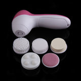 5 In 1 Electric Facial Cleaner & Brush Massager